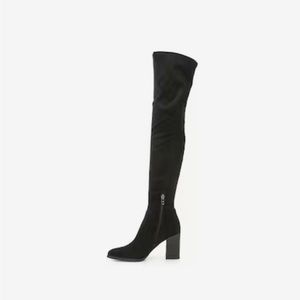 Marc Fisher over the knee suede boots